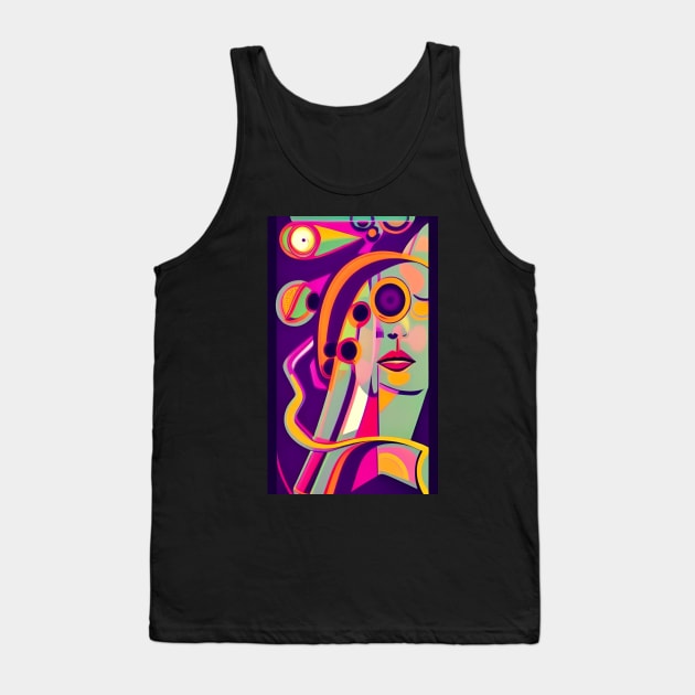 Emotion with Disgust Tank Top by Psychedeers